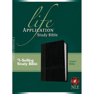 Life Application Study Bible-NLT - (Leather Bound)