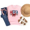 The Juniper Shop Coquette America Checkered Youth Short Sleeve Tee - 4 of 4
