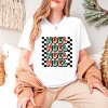 Simply Sage Market Noel Checkered Stacked Short Sleeve Tee - 2 of 4