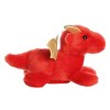 Aurora Mini Daring Dragon Shoulderkins Adorable Stuffed Animal Red 4" - 4 of 4