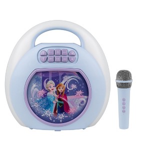 eKids Disney Frozen Karaoke Machine for Kids with Bluetooth