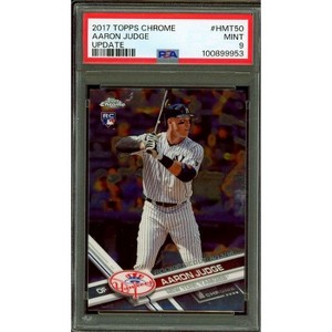 Aaron Judge Rookie Card 2017 Topps Chrome Update #HMT50 PSA 9 - 1 of 2