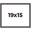PosterPalooza | Slim Profile Brown Picture Frame - UV Acrylic, Backing Board, Hanging Hardware Included - 2 of 4