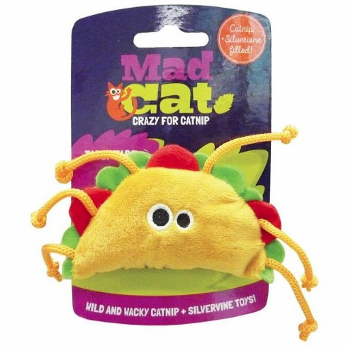Mad Cat Tabby Taco Cat Toy - image 1 of 1