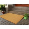 RugSmith Natural Machine Tufted Plain Doormat - 2 of 4