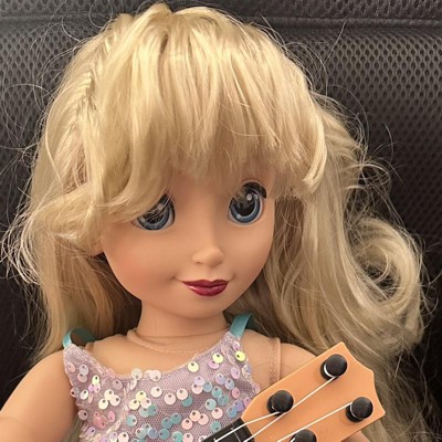 Disney ILY 4ever Stitch 18” Doll Strawberry Blonde Hair 