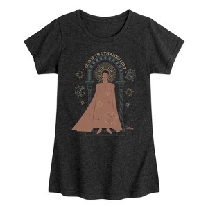 Girls' - Disney - Thanks I Get King Magnifico Fitted Short Sleeve Graphic T-Shirt - 1 of 4