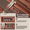 KWPZQEB Luggage 3 Piece Set Suitcase Spinner Hardshell Lightweight TSA Lock & USB Port, Front Opening Design (20", 24", 30") - 4 of 4