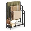 5-Tier Narrow Bookshelf, Ladder Bookcase Shelf for Home Office, Living Room, Bedroom, Kitchen - 4 of 4
