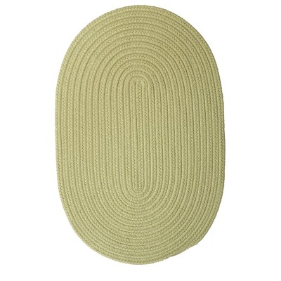 Colonial Mills Mary Ft s Isle - Celery 4x6 Oval Rug Indoor/Outdoor 100% Polypropylene