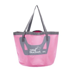 Unique Bargains Outdoor Camping Fishing Portable Water Storage Collapsible Bucket 5.3 Gallon 20L - 1 of 4