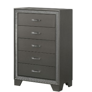 Sapphtopaz Modern Dresser with Drawers & Handle Closet Organizers and Storage with Sturdy Frame Chest of Drawers for Bedroom,Entryway - 1 of 4