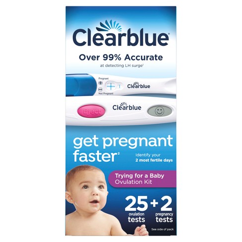 Clear blue test discount ovulacion 4 dias fertiles