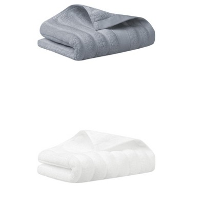 REGALWOVEN 100% Cotton Soft Absorbent Bathroom Hand Towels 2 Pack 14" x 30"