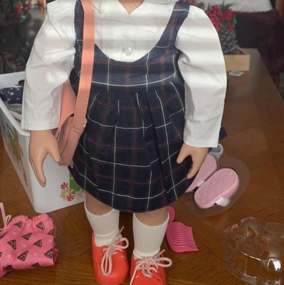 Our Generation by Battat- Perfect Score School Uniform Deluxe Doll Outfit-  Doll Clothes & Accessories for 18 Dolls- for Age 3 Years & Up