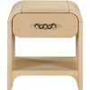 Meridian Furniture,Hayes Natural Night Stand / Side Table - 2 of 4