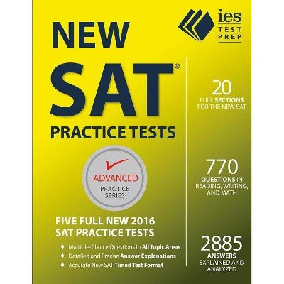 New SAT Practice Tests - (Advanced Practice) by  Arianna Astuni & Khalid Khashoggi (Paperback)