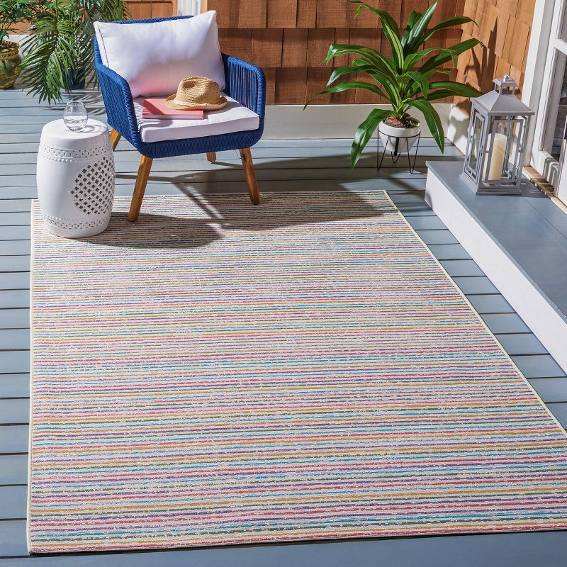 Summer SMR421 Power Loomed Indoor and Outdoor Area Rug  - Safavieh, 2 of 4