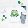 Simply Sage Market Women's Graphic Sweatshirt Lucky Day Rainbow - 3 of 4