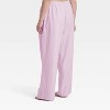 Women's Flannel Wide Leg Pajama Pants - Wild Fable™ - 2 of 3