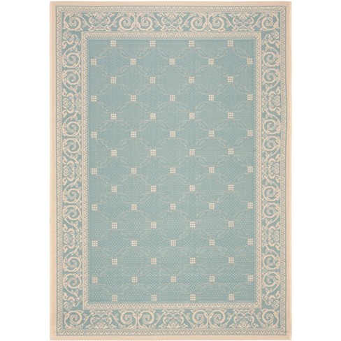 Courtyard CY6107 Power Loomed Indoor and Outdoor Rug - Safavieh - image 1 of 4