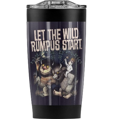 Where The Wild Things Are Wild Rumpus Steel Tumbler 20oz Coffee Travel Mug