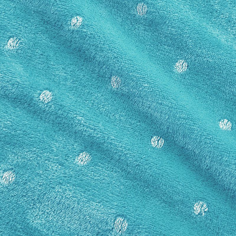 Fleece Plush Throw Blanket Medium Weight Fluffy Soft Decorative Bedding by Blue Nile Mills, 3 of 7