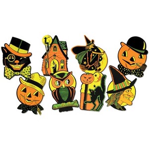 Beistle 8 1/2" - 9 1/4" Halloween Cutouts; 32/Pack 01009 - 1 of 1
