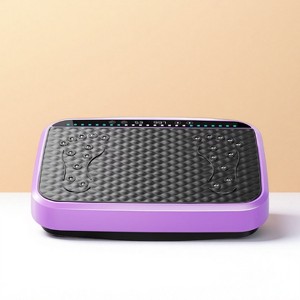 NAYSAYE Vibration Plate Exercise Machine Whole Body for Lymphatic Drainage Shaking Workout Board and Weight Loss for Women, Purple, 20.5"*14.2"*4.5" - 1 of 4