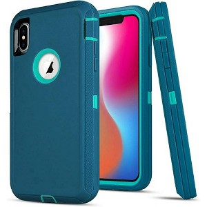 Entronix Case Compatible with iPhone XS Max - Triple-Layer Heavy Duty Protection - 1 of 4
