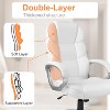 FDW Office Chair Computer High Back with Armrests Lumbar Support - 4 of 4