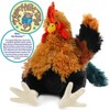 Riley The Rooster - 8 Inch Chicken Stuffed Animal Plush - image 3 of 4