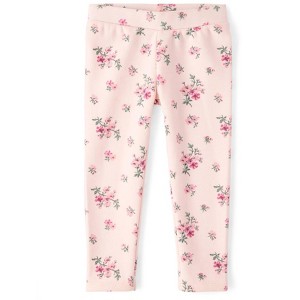 The Children's Place Baby Girls Floral Winter Warm Leggings - 1 of 4