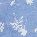 plum blue floral print