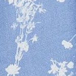 plum blue floral print