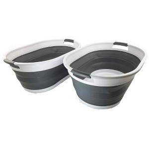 SAMMART 39L (10.3 gallons) Collapsible Plastic Laundry Basket - 1 of 4