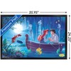 Trends International Disney The Little Mermaid - Ariel - Kiss The Girl Framed Wall Poster Prints - 3 of 4