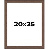 PosterPalooza | 20x25 Wide Barnwood Picture Frame, UV Acrylic, 6 Finishes - Grey, Brown, White, and Black - 2 of 4