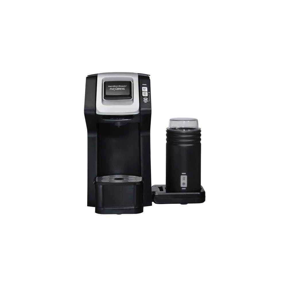 Photos - Coffee Maker Hamilton Beach FlexBrew SS w/Frother 49949 