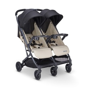 joovy Kooper X2 Lightweight Compact Double Stroller With Trays - 1 of 4