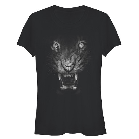 Strong Jaguar with stars in black and white' Unisex Jersey T-Shirt