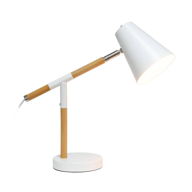 Wooden Pivot Desk Lamp - Simple Designs, 2 of 8