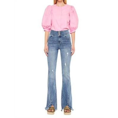Women's Miranda Ultra High Rise Flare Jeans - KanCan