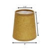 Vynxaria Lampshades: Oil Slant Hardback Chandelier Shades, 2.5" x 5" x 4", Set of 6 - 2 of 4