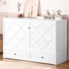 Mjkone Modern Queen Size Murphy Bed with Mattress - 3 of 4