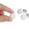 Unique Bargains DIY Craft Metal Shank Cotton Covered Round Sewing Buttons 20 Pcs - 4 of 4