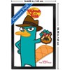 Trends International Disney Phineas and Ferb - Perry The Platypus Feature Series Framed Wall Poster Prints - 3 of 4