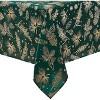 Fashion Christmas Tablecloth, Green Table Cloth Rectangle Table for Christmas Decorations - 2 of 4