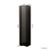 Decorative Storage Cabinets with Aluminum Strip Lamp, Side Cabinet with Adjustable Shelves for Living Room, Bedroom - The Pop Home - 4 of 4