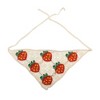 Unique Bargains Halloween Christmas Knitted Triangle Bandana Beige 2 Pcs - 4 of 4